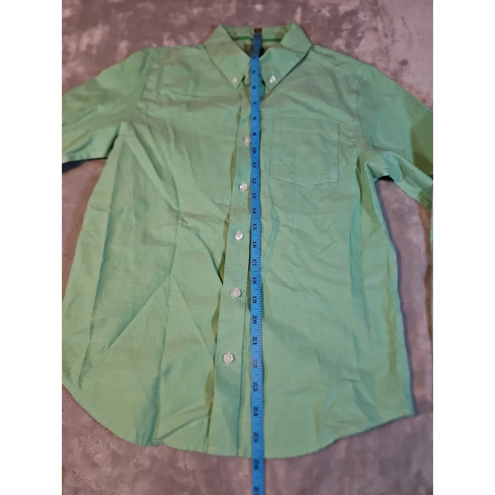 Boys Shirt Cat & Jack Green  L (10/12)